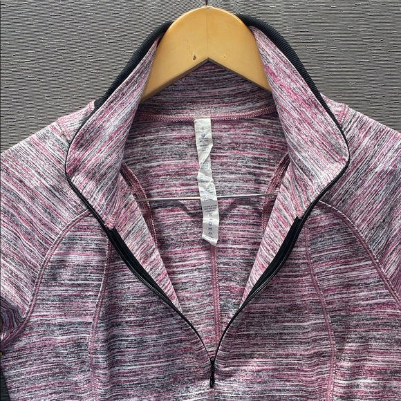 lululemon athletica Pink and Black Women's Top - Picture 6 of 9